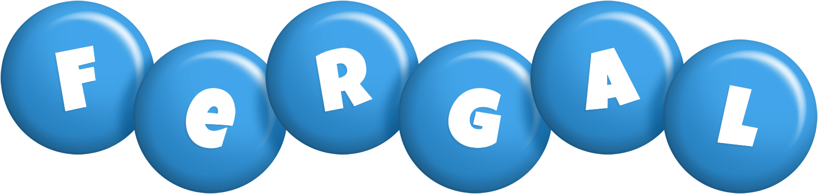 Fergal candy-blue logo