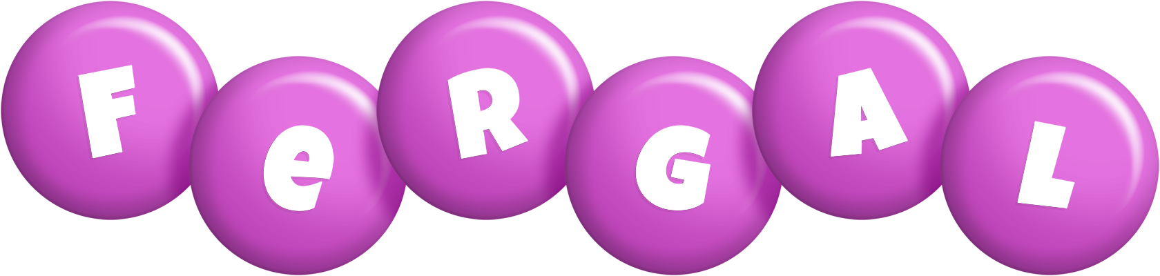 Fergal candy-purple logo