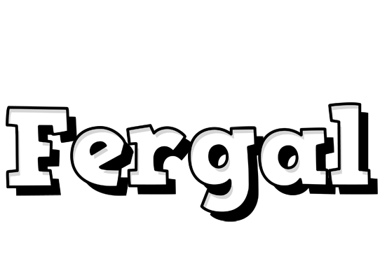 Fergal snowing logo