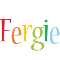 Fergie birthday logo