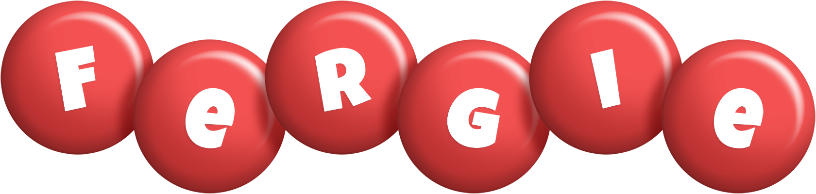 Fergie candy-red logo