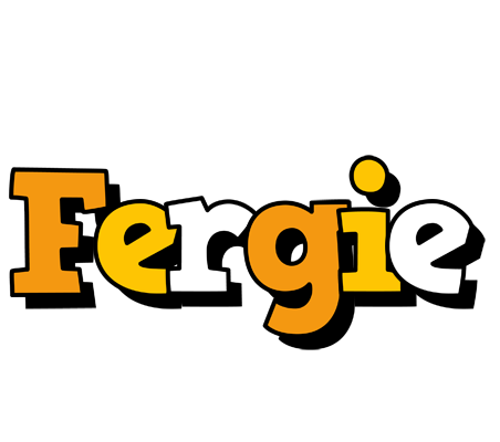 Fergie cartoon logo