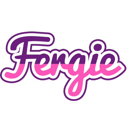 Fergie cheerful logo
