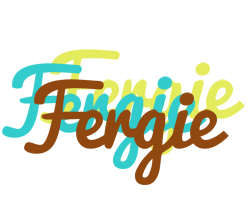 Fergie cupcake logo