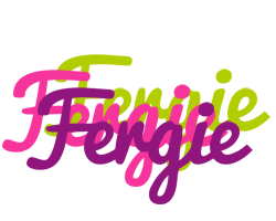 Fergie flowers logo