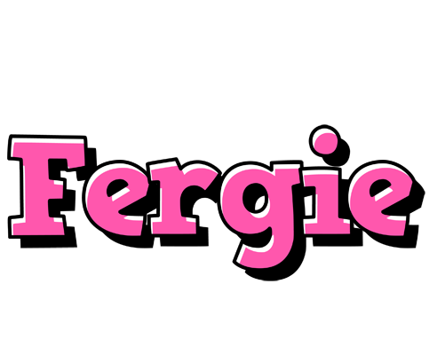 Fergie girlish logo