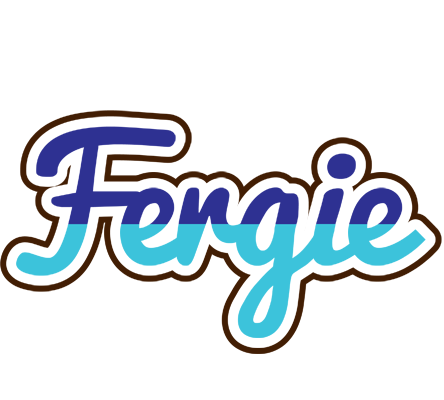 Fergie raining logo
