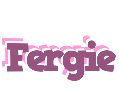 Fergie relaxing logo