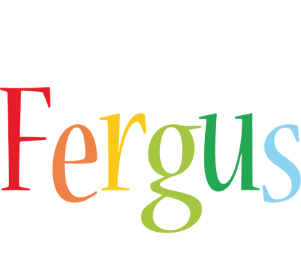 Fergus birthday logo