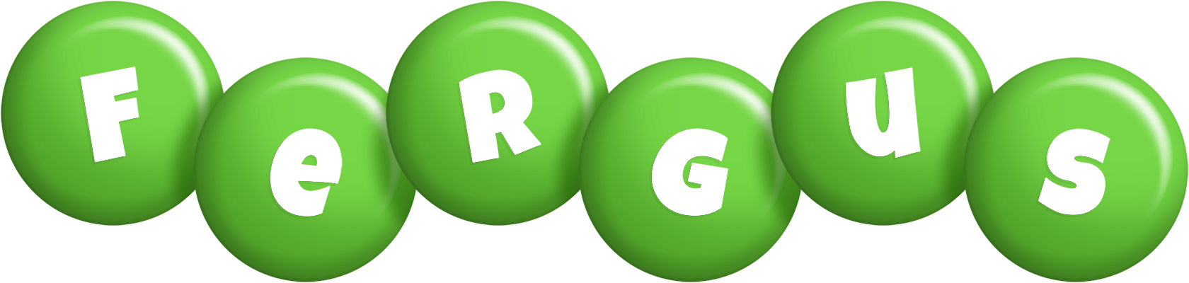 Fergus candy-green logo