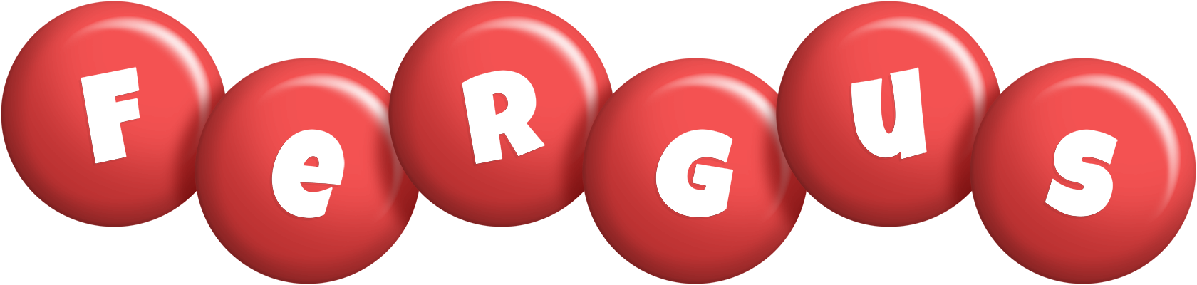 Fergus candy-red logo