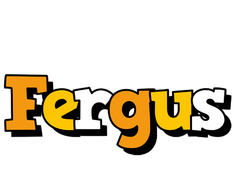Fergus cartoon logo