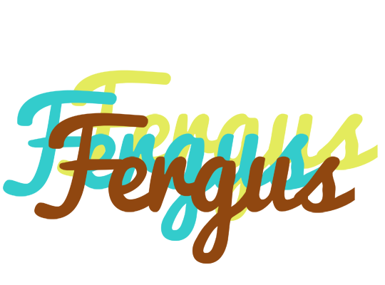 Fergus cupcake logo