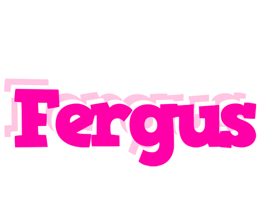 Fergus dancing logo