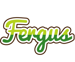 Fergus golfing logo