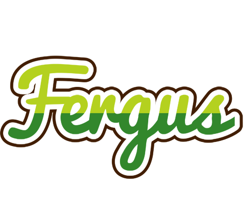 Fergus golfing logo