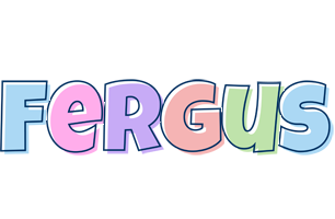 Fergus pastel logo