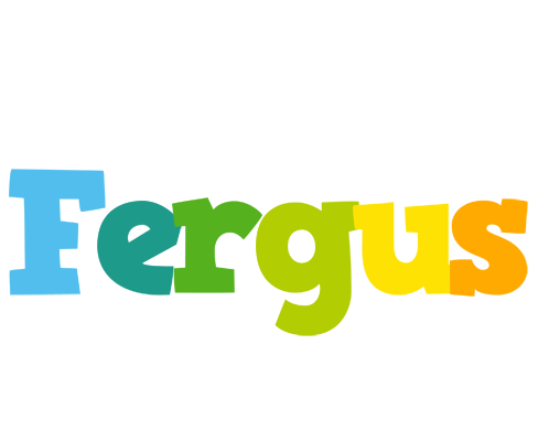 Fergus rainbows logo