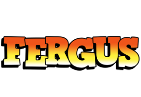 Fergus sunset logo