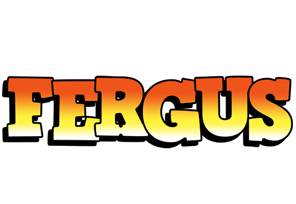 Fergus sunset logo