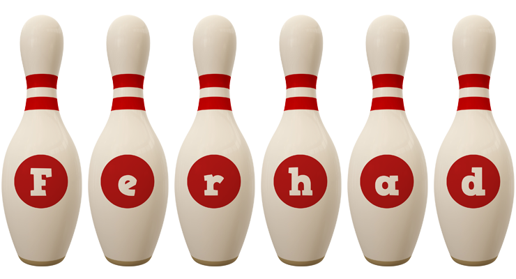 Ferhad bowling-pin logo