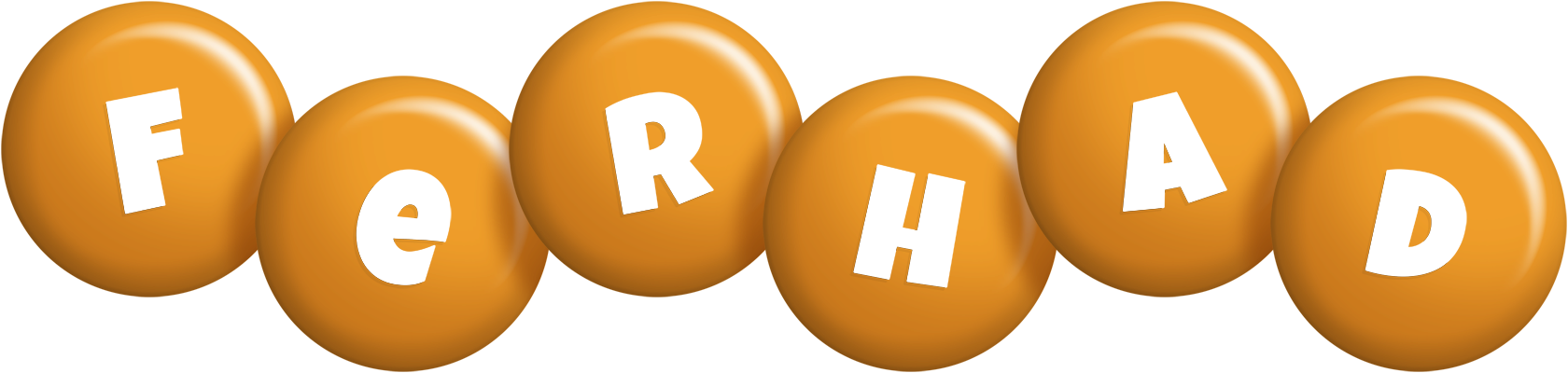 Ferhad candy-orange logo