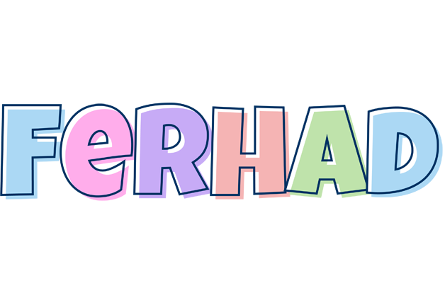 Ferhad pastel logo