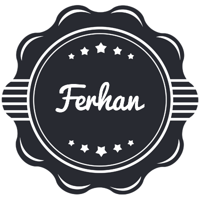 Ferhan badge logo