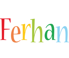 Ferhan birthday logo