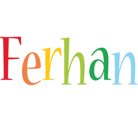 Ferhan birthday logo