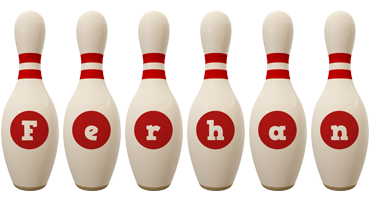 Ferhan bowling-pin logo