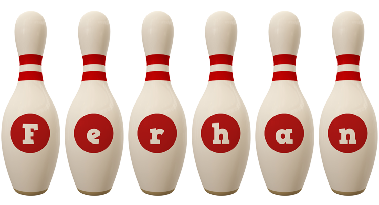 Ferhan bowling-pin logo