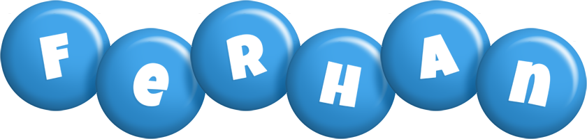 Ferhan candy-blue logo