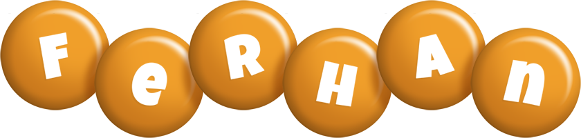 Ferhan candy-orange logo