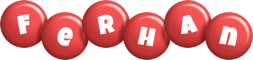 Ferhan candy-red logo