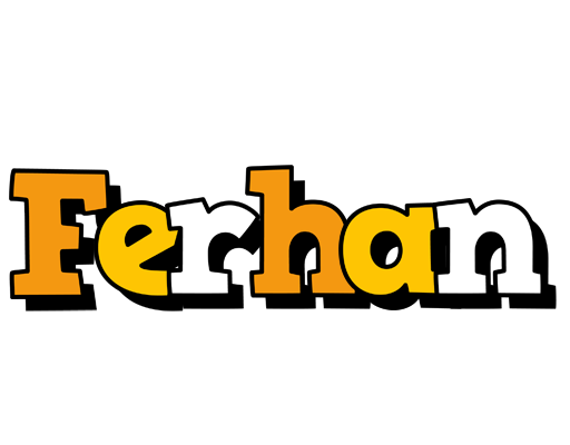 Ferhan cartoon logo