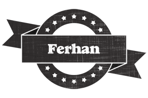 Ferhan grunge logo