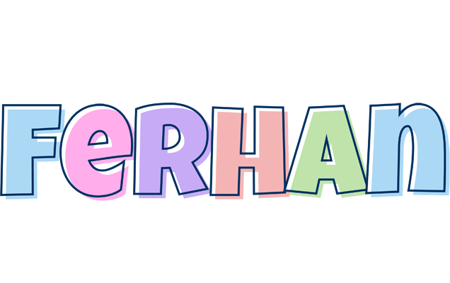 Ferhan pastel logo