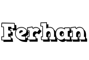Ferhan snowing logo