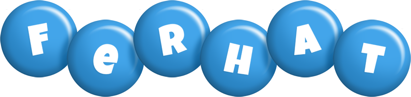Ferhat candy-blue logo