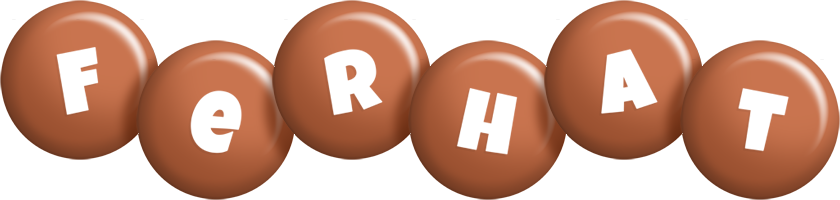 Ferhat candy-brown logo