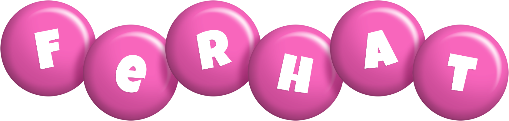 Ferhat candy-pink logo
