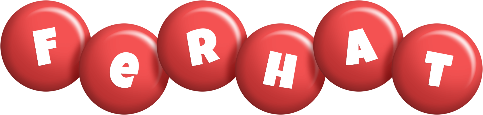 Ferhat candy-red logo