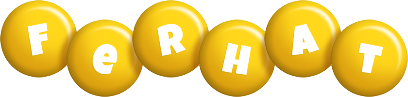 Ferhat candy-yellow logo