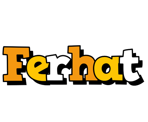 Ferhat cartoon logo