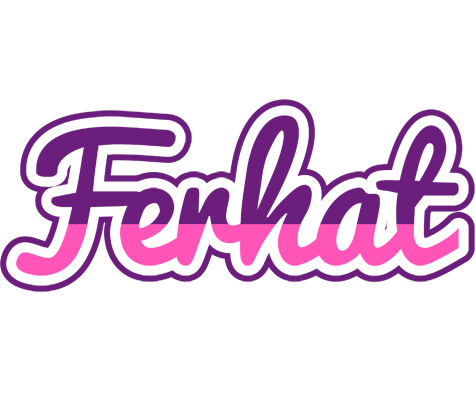 Ferhat cheerful logo