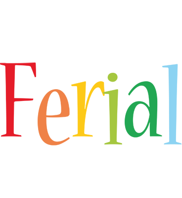 Ferial birthday logo