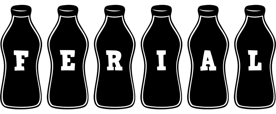 Ferial bottle logo