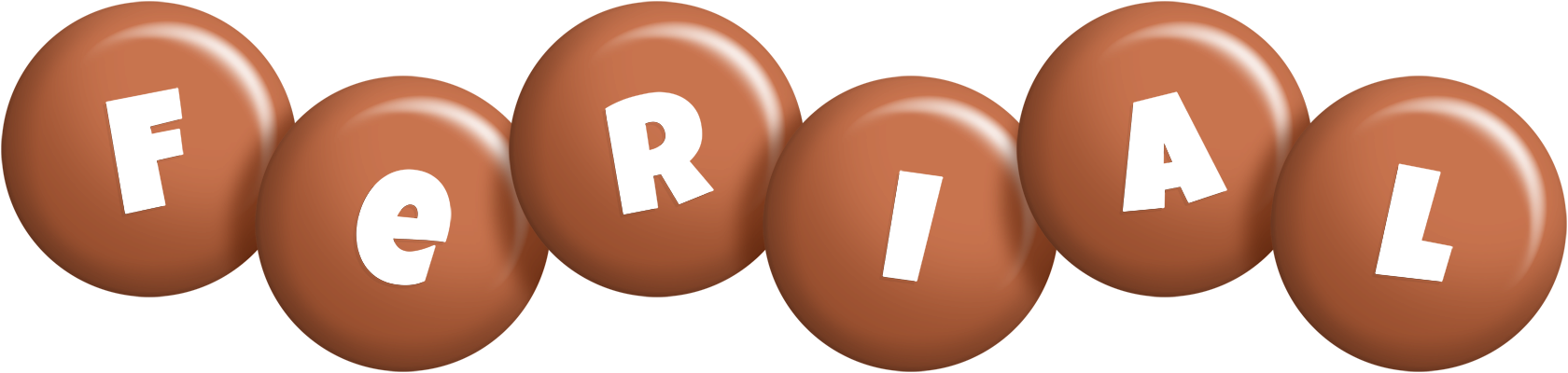 Ferial candy-brown logo