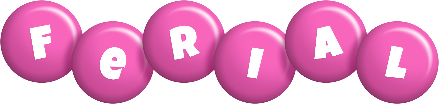 Ferial candy-pink logo